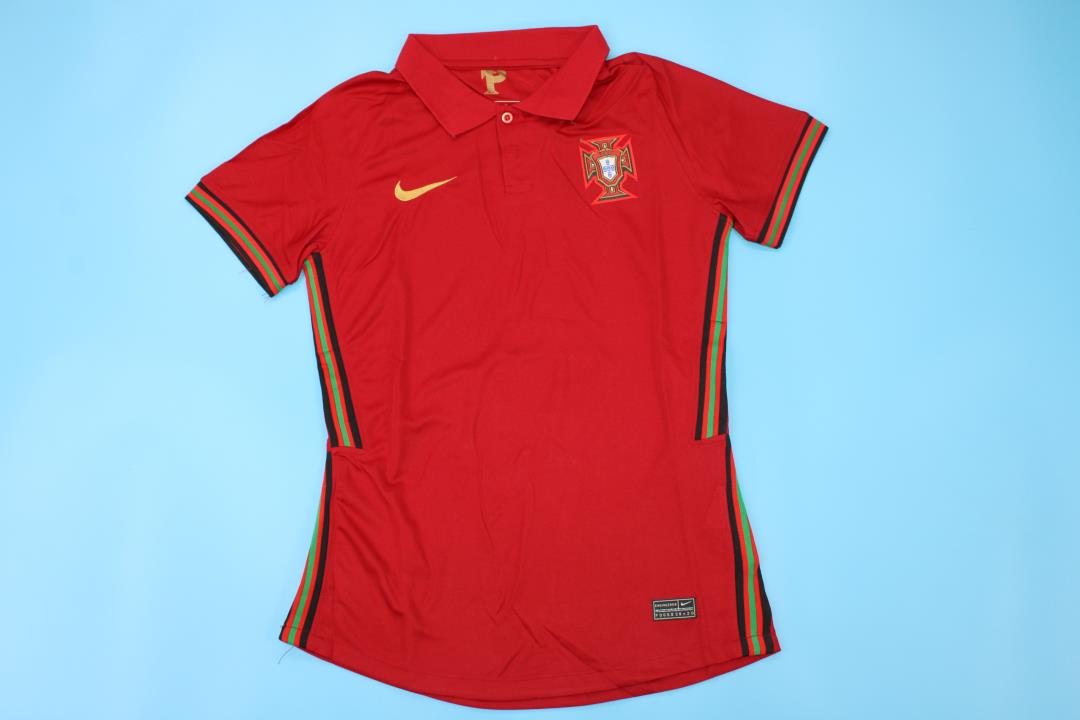 AAA Quality Portugal Woman 2020 European Cup Home Jersey